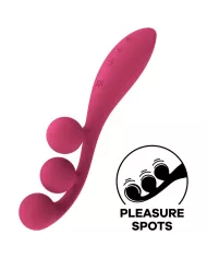 SATISFYER - VIBRATEUR MULTI TRI BALL 1 ROUGE SATISFYER - VIBRATEUR MULTI TRI BALL 1 ROUGE