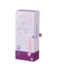 SATISFYER - VIBRATION HYBRIDE TRIPLE OH ROSE SATISFYER - VIBRATION HYBRIDE TRIPLE OH ROSE