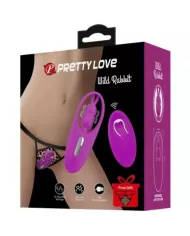 PRETTY LOVE - WILD RABBIT STIMULATEUR POUR CULOTTES AVEC TÉLÉCOMMANDE LILAS PRETTY LOVE - WILD RABBIT STIMULATEUR POUR CULOTTES AVEC TÉLÉCOMMANDE LILAS