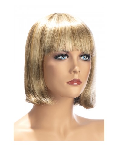Perruque Sophie blonde avec mèches