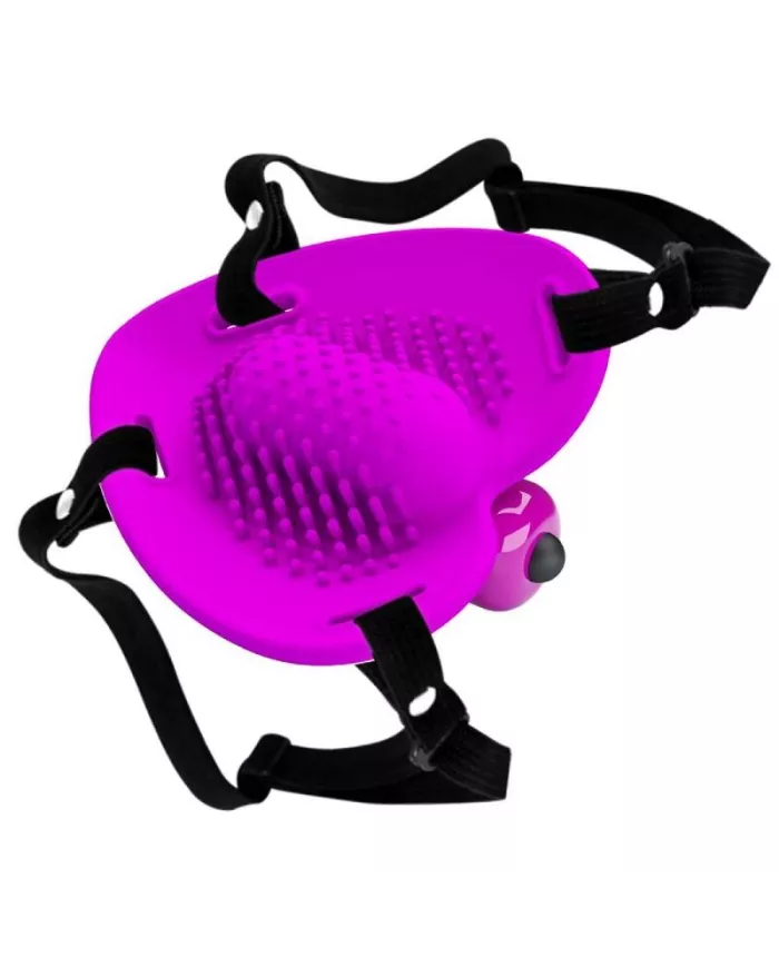 PRETTY LOVE - MASSEUR DE CLITORIS HEARTBEAT 10 MODES DE VIBRATION VIOLET