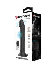 PRETTY LOVE - VIBRATEUR MURRAY ET ONDES STIMULANTES CLITORIDIENNES NOIR