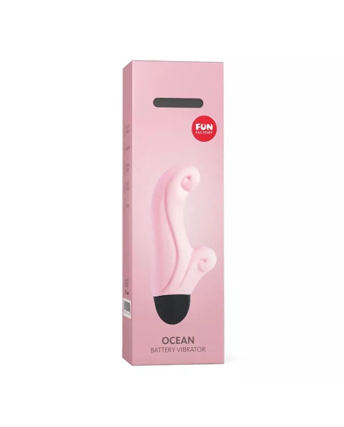 FUN FACTORY - VIBRATEUR OCEAN RABBIT ROSE