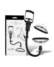 INTENSE - POMPE VAGINALE MANUELLE AVEC DEUX COUPELLES INTERCHANGEABLES INTENSE - POMPE VAGINALE MANUELLE AVEC DEUX COUPELLES INTERCHANGEABLES