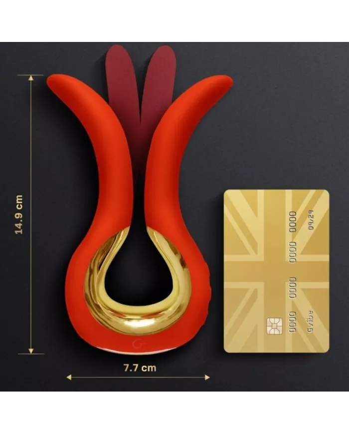 G-VIBE - GVIBE MAXI VIBRATEUR À DEUX EMBOUTS FLEXIBLES CORAIL G-VIBE - GVIBE MAXI VIBRATEUR À DEUX EMBOUTS FLEXIBLES CORAIL