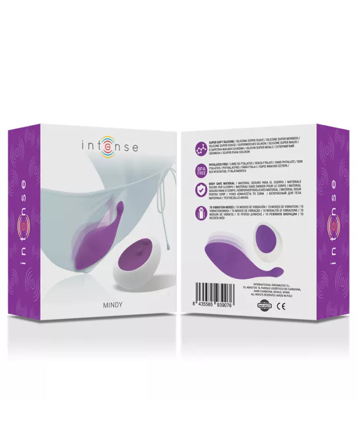 INTENSE - TÉLÉCOMMANDE MINDY PANTIE VIOLET INTENSE - TÉLÉCOMMANDE MINDY PANTIE VIOLET