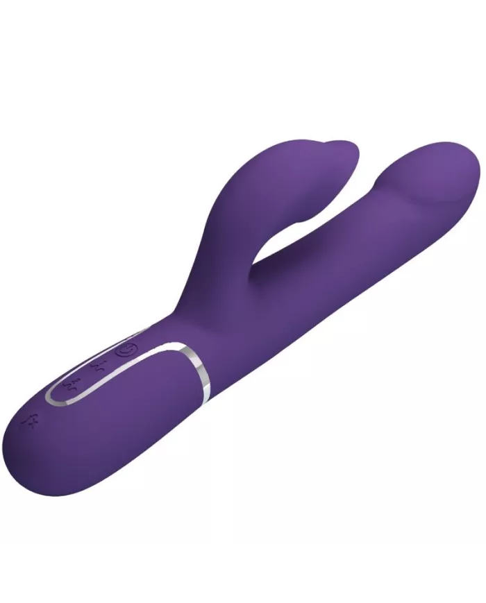 PRETTY LOVE - ZALIN PERLES VIBRATEUR LAPIN 4 EN 1 VIOLET PRETTY LOVE - ZALIN PERLES VIBRATEUR LAPIN 4 EN 1 VIOLET