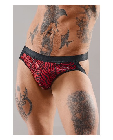Jockstrap en tulle zébré - Regnes