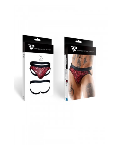 Jockstrap en tulle zébré - Regnes