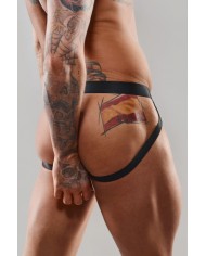 Jockstrap en tulle zébré - Regnes