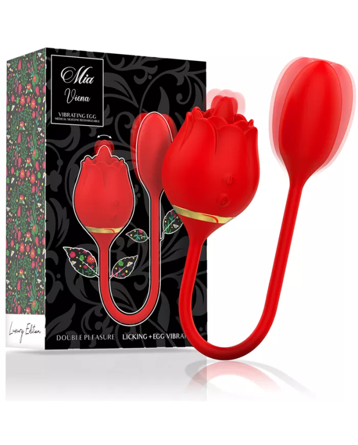 MIA - VIENNA DOUBLE PLAISIR LÉCHANT + OEUF VIBRANT