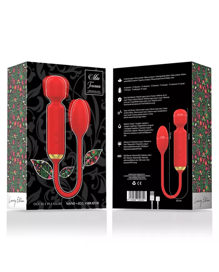 MIA - BAGUETTE DOUBLE PLAISIR TOSCANA + OEUF VIBRANT