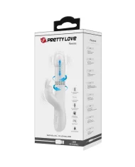 PRETTY LOVE - VIBRATEUR REESE AVEC ROTATION ARGENTÉE PRETTY LOVE - VIBRATEUR REESE AVEC ROTATION ARGENTÉE