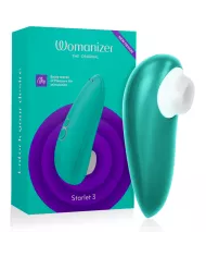 WOMANIZER - STIMULATEUR CLITORAL STARLET 3 TURQUOISE WOMANIZER - STIMULATEUR CLITORAL STARLET 3 TURQUOISE