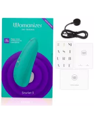 WOMANIZER - STIMULATEUR CLITORAL STARLET 3 TURQUOISE