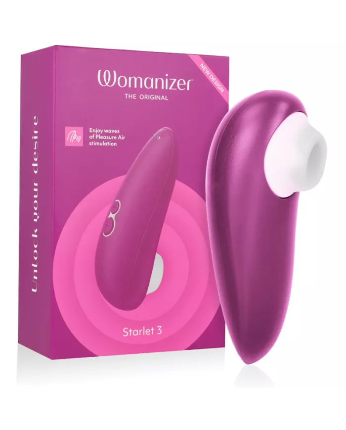 WOMANIZER - STIMULATEUR CLITORAL STARLET 3 VIOLET WOMANIZER - STIMULATEUR CLITORAL STARLET 3 VIOLET