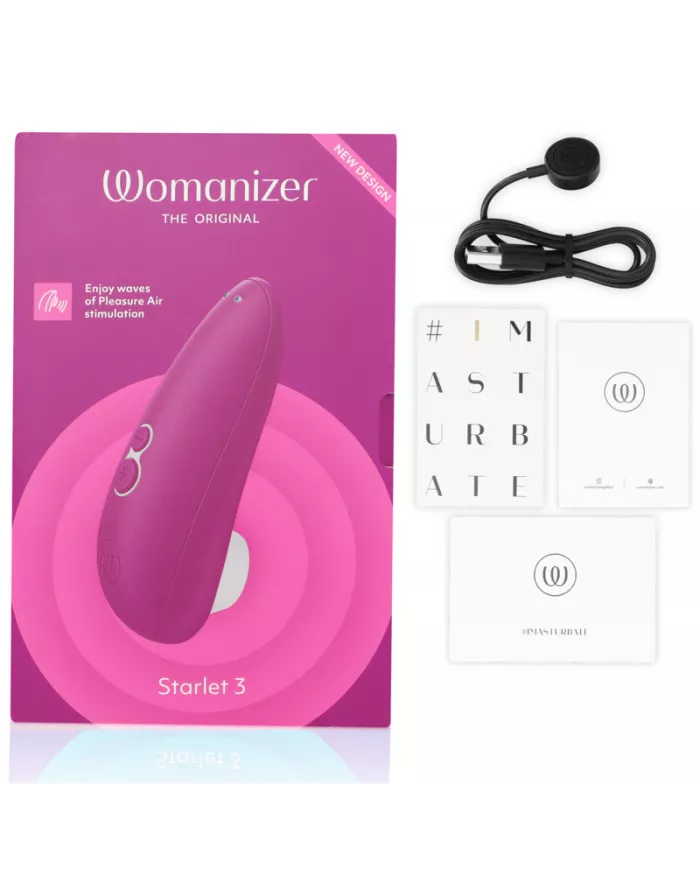 WOMANIZER - STIMULATEUR CLITORAL STARLET 3 VIOLET WOMANIZER - STIMULATEUR CLITORAL STARLET 3 VIOLET