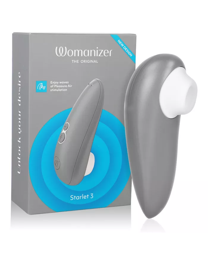 WOMANIZER - STIMULATEUR CLITORAL STARLET 3 GRIS