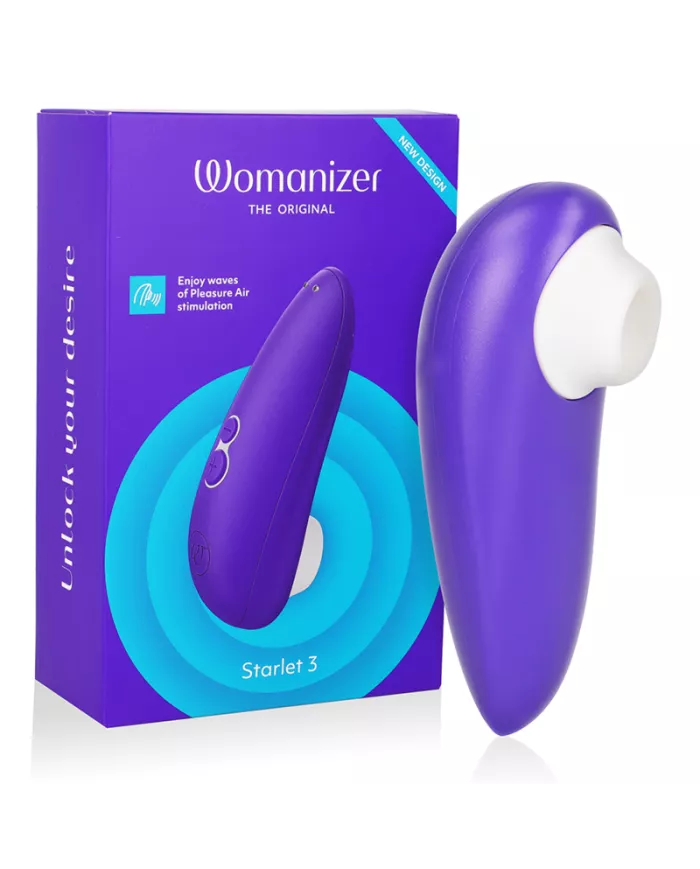 WOMANIZER - STIMULATEUR CLITORAL STARLET 3 INDIGO WOMANIZER - STIMULATEUR CLITORAL STARLET 3 INDIGO