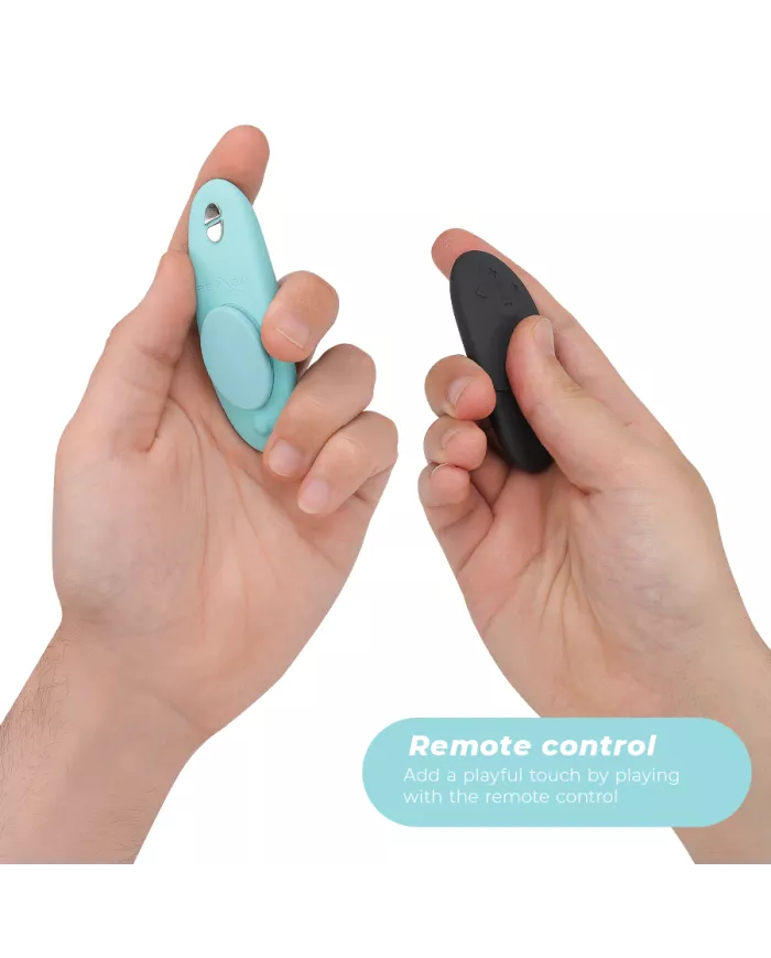 WE-VIBE - VIBRATEUR MOXIE + AQUA CLITORAL