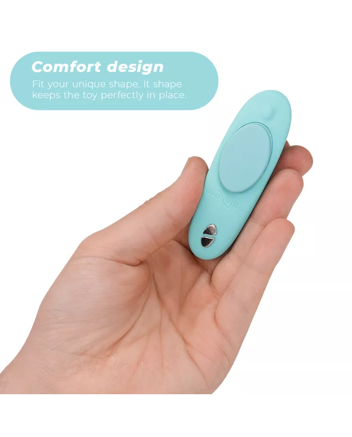 WE-VIBE - VIBRATEUR MOXIE + AQUA CLITORAL
