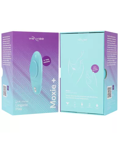 WE-VIBE - VIBRATEUR MOXIE + AQUA CLITORAL