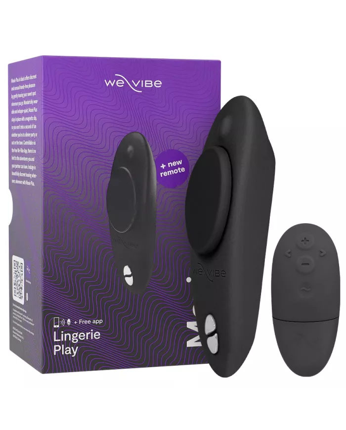 WE-VIBE - VIBRATEUR CLITORAL MOXIE + NOIR
