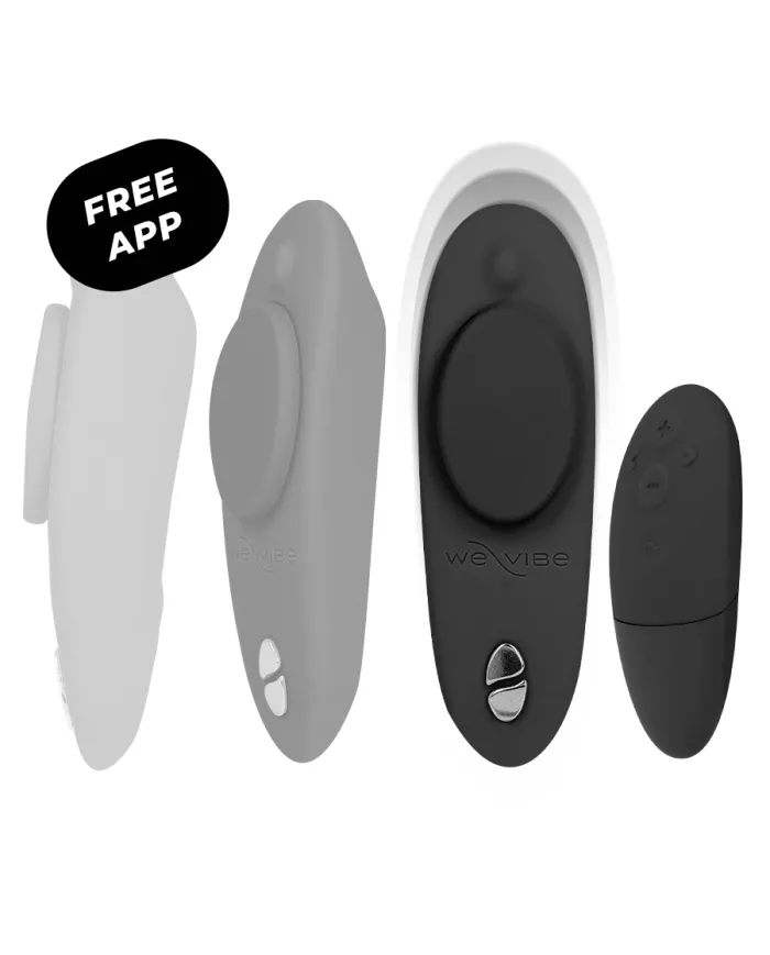 WE-VIBE - VIBRATEUR CLITORAL MOXIE + NOIR