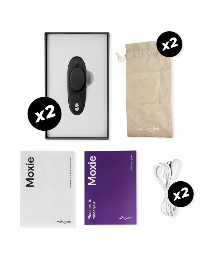 WE-VIBE - ENSEMBLE TEASE US MOXIE + MOXIE WE-VIBE - ENSEMBLE TEASE US MOXIE + MOXIE