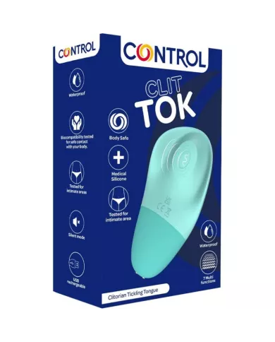CONTROL - LANGUE STIMULATEUR DE CLITORIS RECHARGEABLE CLIT TOK