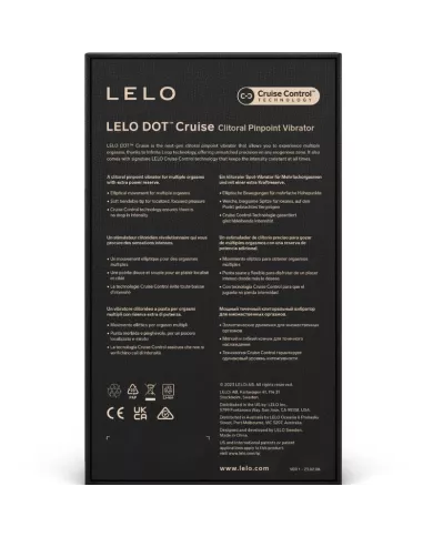 LELO - STIMULATEUR DE CLITORIS DOT CRUISE JAUNE