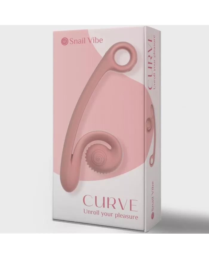 SNAIL VIBE - VIBRATEUR COURBE ORANGE