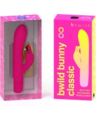 B SWISH - VIBRATEUR RECHARGEABLE CLASSIQUE BWILD BUNNY INFINITE SILICONE ROSE B SWISH - VIBRATEUR RECHARGEABLE CLASSIQUE BWILD BUNNY INFINITE SILICONE ROSE