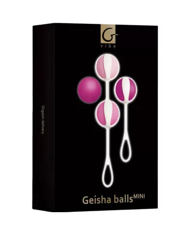 G-VIBE - SET 4 BOULES DE GEISHA MINI VIOLET G-VIBE - SET 4 BOULES DE GEISHA MINI VIOLET