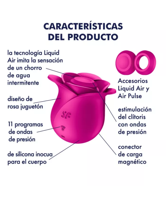 SATISFYER - AIR PULSE VIBRATEUR FLEUR MODERNE PRO 2 SATISFYER - AIR PULSE VIBRATEUR FLEUR MODERNE PRO 2