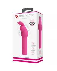 PRETTY LOVE - VIBRATEUR EN SILICONE GERARDO FUSCHIA RABBIT