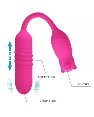 PRETTY LOVE - NOBIKUMA BALLE VIBRANTE EN SILICONE ROSE