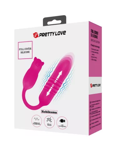 PRETTY LOVE - NOBIKUMA BALLE VIBRANTE EN SILICONE ROSE
