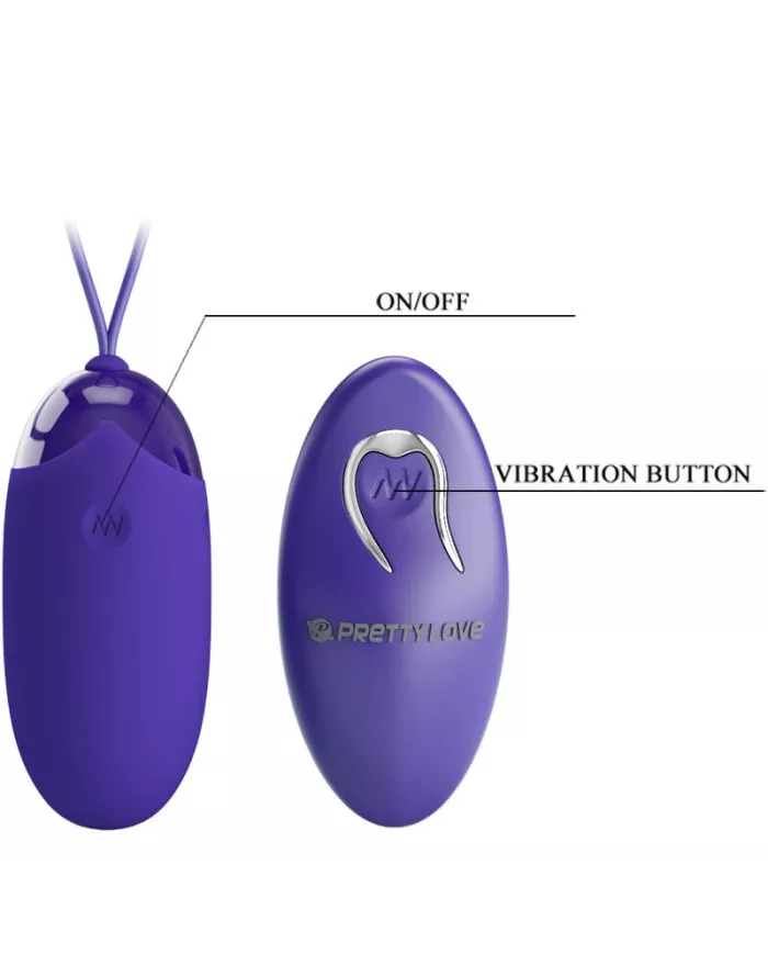 PRETTY LOVE - BERGER YOUTH OEUF VIBRANT TÉLÉCOMMANDÉ VIOLET