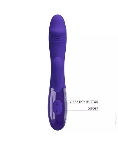PRETTY LOVE - VIBRATEUR SNAPPY YOUTH & STIMULATEUR DE POINT G VIOLET