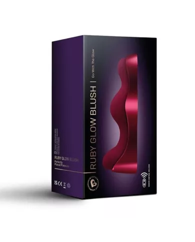 ROCKS-OFF - VIBRATEUR POINT G RUBY GLOW BLUSH ROUGE