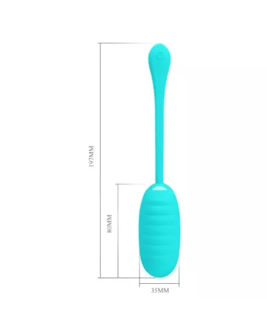 PRETTY LOVE - KIRK OEUF VIBRANT RECHARGEABLE VERT CLAIR PRETTY LOVE - KIRK OEUF VIBRANT RECHARGEABLE VERT CLAIR