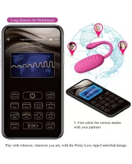 PRETTY LOVE - OEUF VIBRANT RECHARGEABLE CATALINA ROSE PRETTY LOVE - OEUF VIBRANT RECHARGEABLE CATALINA ROSE