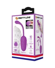 PRETTY LOVE - OEUF VIBRANT  TEXTURE MARINE RECHARGEABLE VIOLET PRETTY LOVE - OEUF VIBRANT  TEXTURE MARINE RECHARGEABLE VIOLET