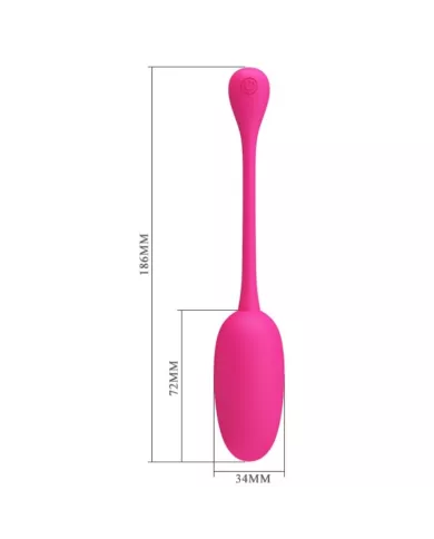 PRETTY LOVE - OEUF VIBRANT RECHARGEABLE KNUCKER ROSE