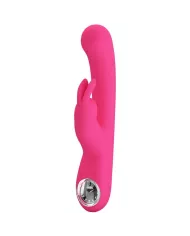 PRETTY LOVE - VIBRATEUR LAMAR LAPIN ET POINT G ROSE PRETTY LOVE - VIBRATEUR LAMAR LAPIN ET POINT G ROSE