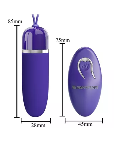 PRETTY LOVE - MINI BALLE VIBRANTE DARLENE YOUTH VIOLET PRETTY LOVE - MINI BALLE VIBRANTE DARLENE YOUTH VIOLET