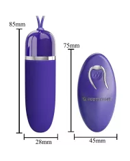 PRETTY LOVE - MINI BALLE VIBRANTE DARLENE YOUTH VIOLET