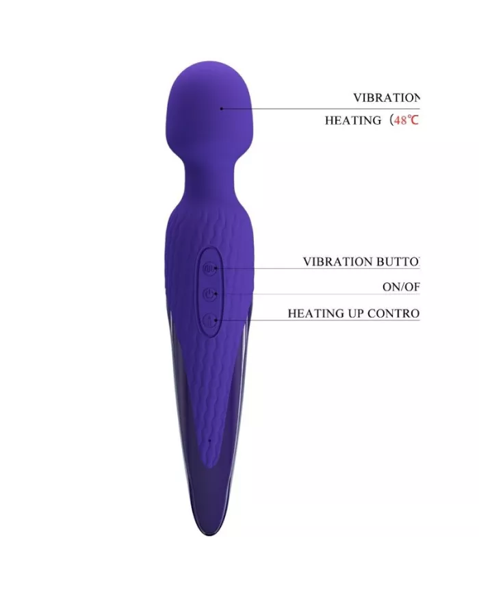 PRETTY LOVE - ANTONY YOUTH WAND VIBRATEUR VIOLETTE EFFET CHALEUR