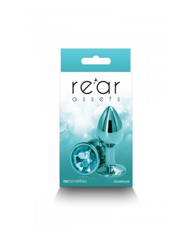 Plug bijou aluminium chromé vert S